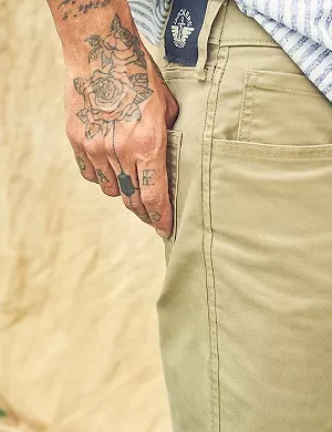 Men's FLX Premium Slim Fit Chino Pants