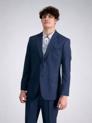 Men's Haggar® Travel Performance Tailored-Fit Stretch Suit Jacket