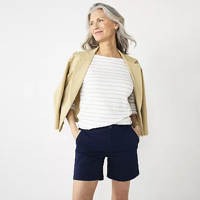 Women's Croft & Barrow® Boatneck Top