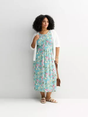Plus Size Croft & Barrow® Smocked Midi Dress