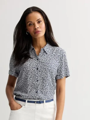 Women's Croft & Barrow® Camp Shirt