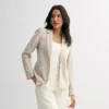 Women's Nine West Classic Single Button Blazer