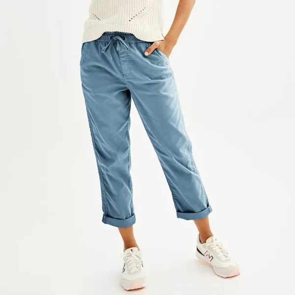 Women's Sonoma Goods For Life® Easy Paper Bag Waist Capri