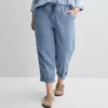 Plus Size Sonoma Goods For Life® Easy Paper Bag Waist Capri