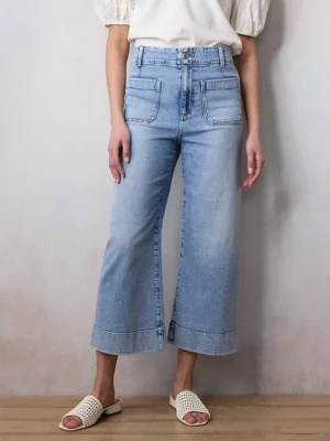 Women's LC Lauren Conrad Super High-Rise Wildflower Wide Leg Cropped Pants