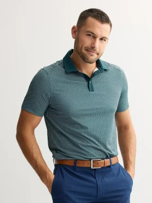 Men's FLX Printed Golf Polo