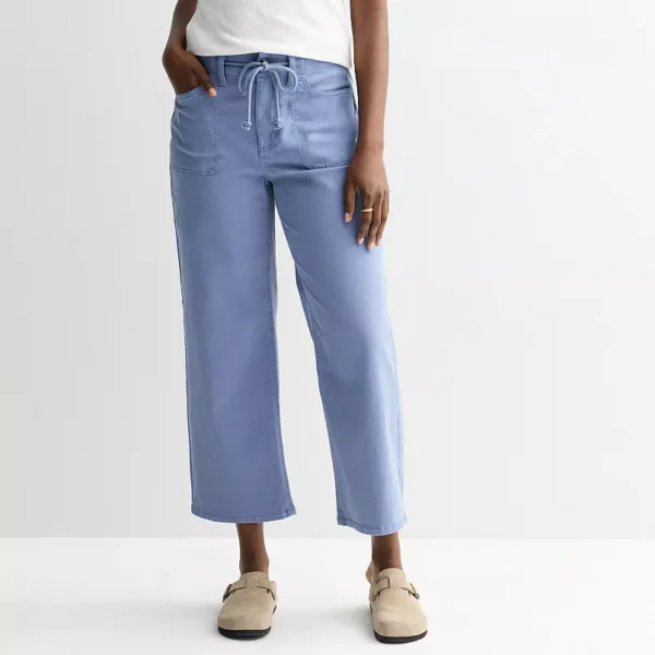 Women's Sonoma Goods For Life® High Rise Wide Leg Ankle Pants