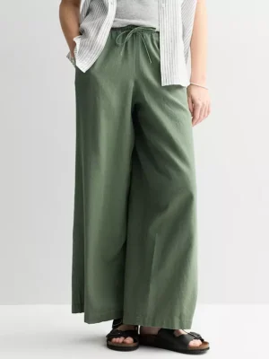 Women's Sonoma Goods For Life® Mid Rise Linen Pants