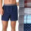 Men's Hanes® Ultimate 4-Pack Cotton Woven Boxer Underwear