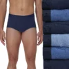 7951336_Blue Men's Hanes® Ultimate 6-Pack ComfortSoft® Brief Underwear